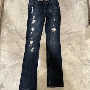 Classic Dark Blue Boot Cut Women's Jeans